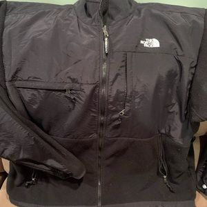 North face fleece zip up jacket